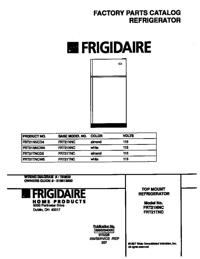 Diagram for FRT21TNCD5