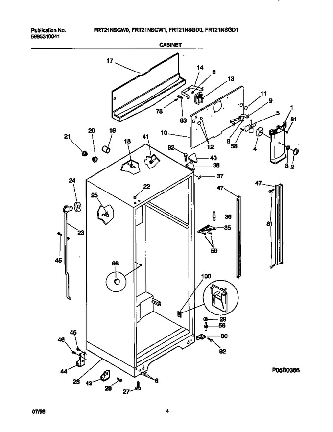 Diagram for FRT21NSGW1