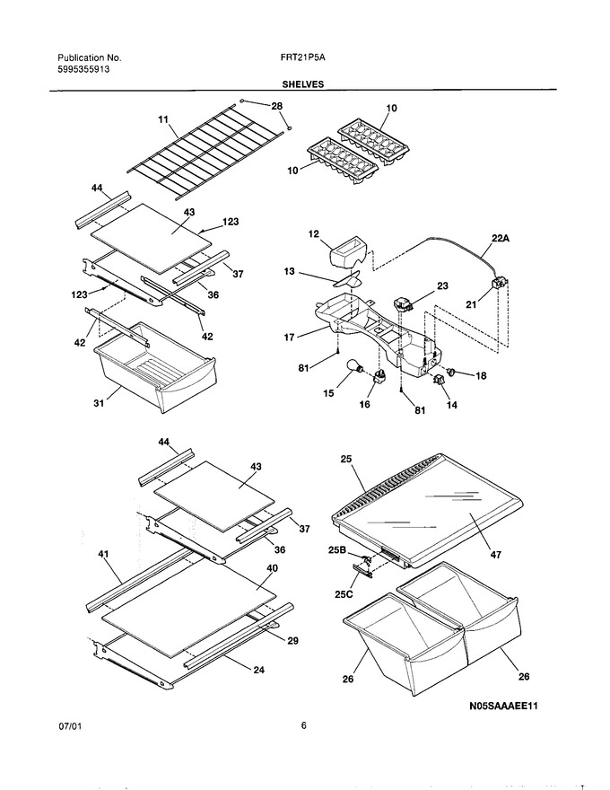 Diagram for FRT21P5AW2