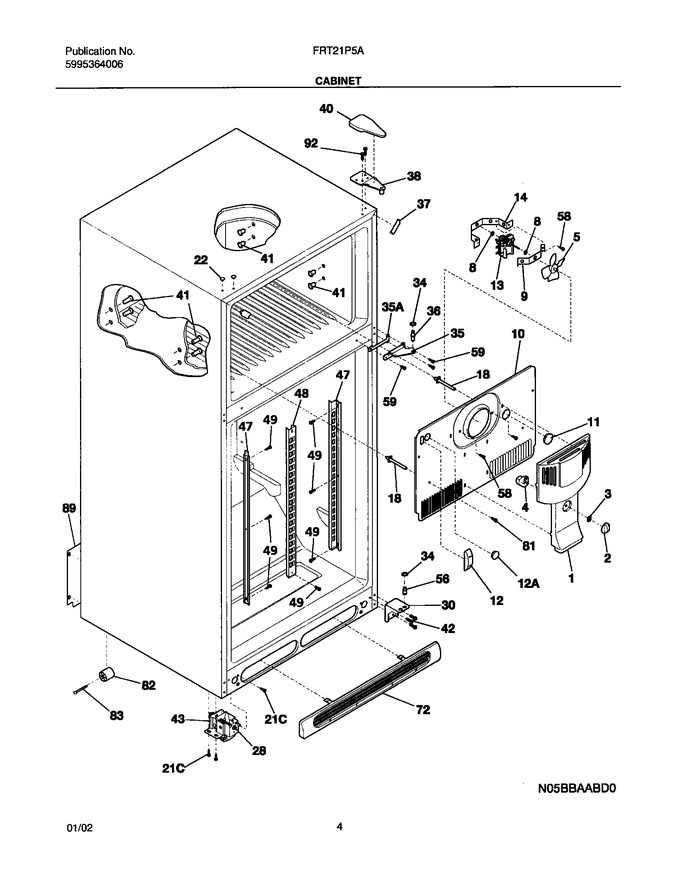 Diagram for FRT21P5AW3