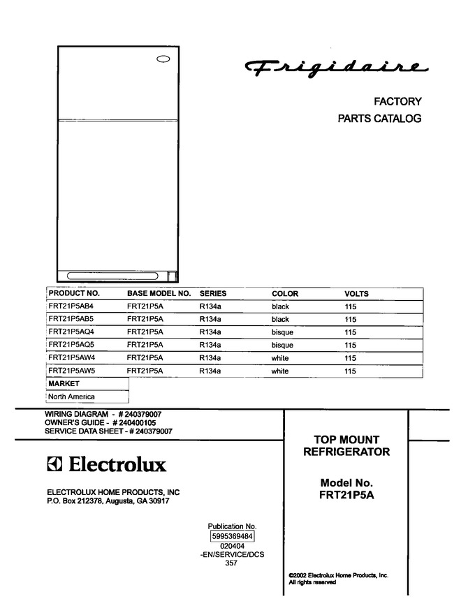 Diagram for FRT21P5AQ4