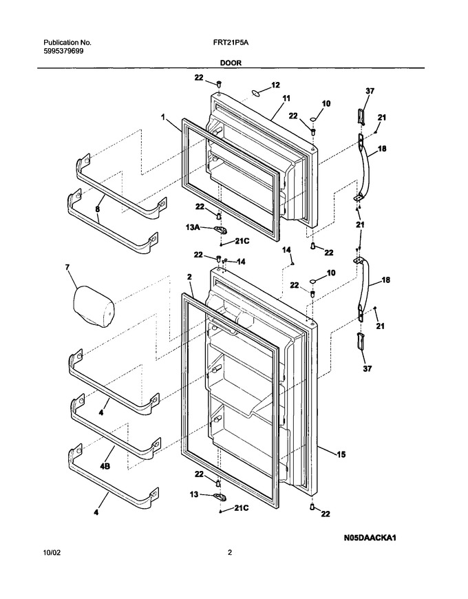 Diagram for FRT21P5AQ7