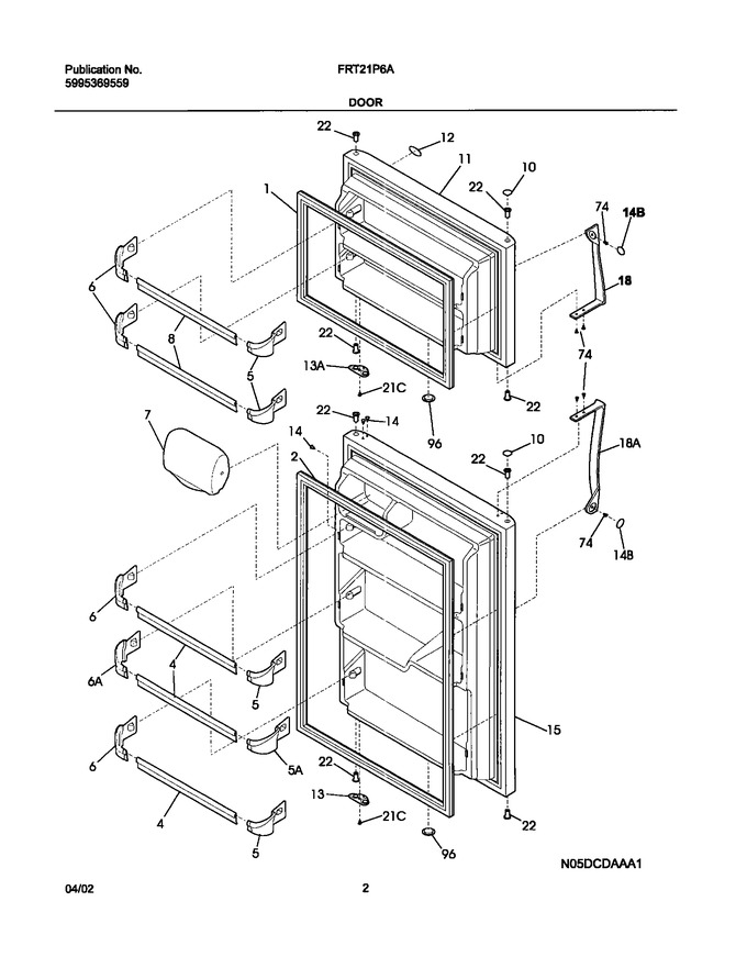 Diagram for FRT21P6BSB1
