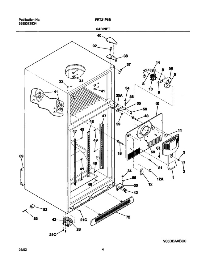 Diagram for FRT21P6BSB2