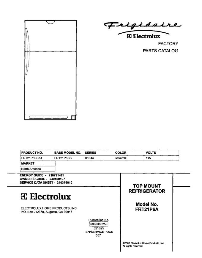 Diagram for FRT21P6BSK4