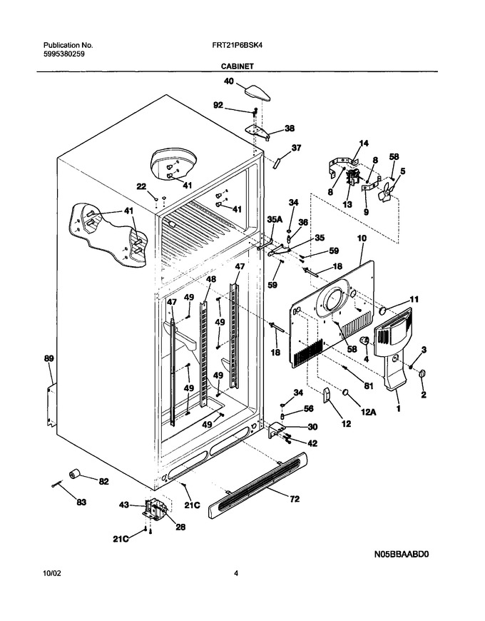Diagram for FRT21P6BSK4