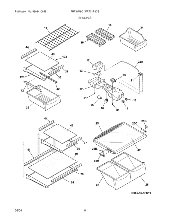 Diagram for FRT21P6CQ3