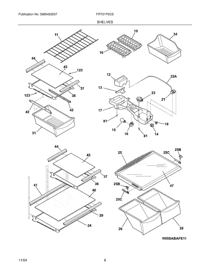Diagram for FRT21P6CSB4