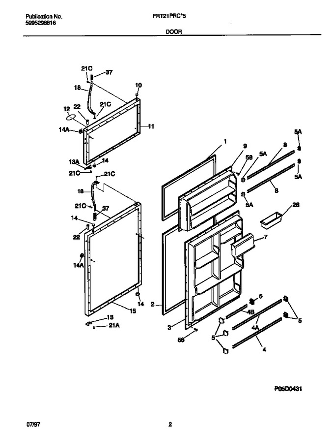Diagram for FRT21PRCB5