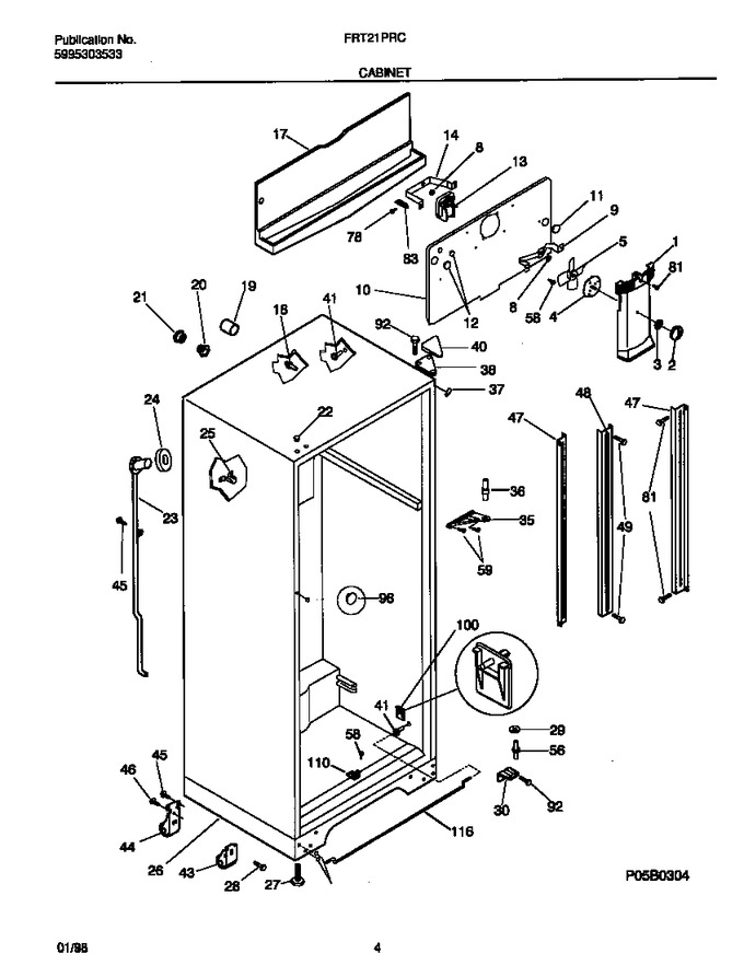 Diagram for FRT21PRCW6