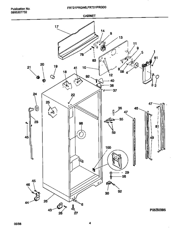 Diagram for FRT21PRGW0