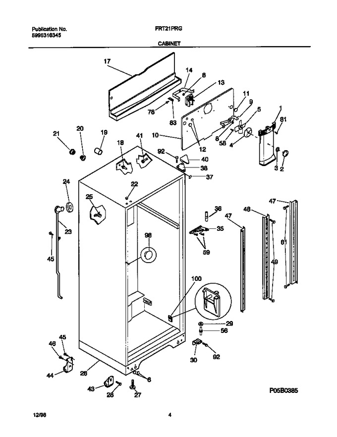 Diagram for FRT21PRGW3