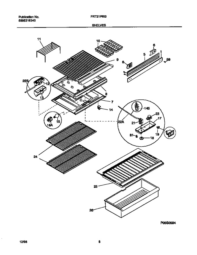 Diagram for FRT21PRGW3