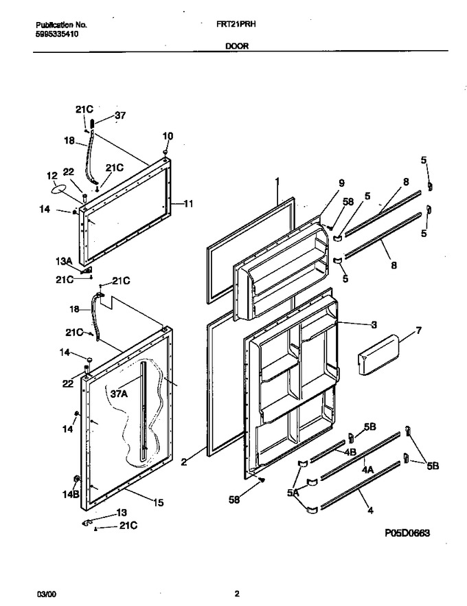 Diagram for FRT21PRHB6