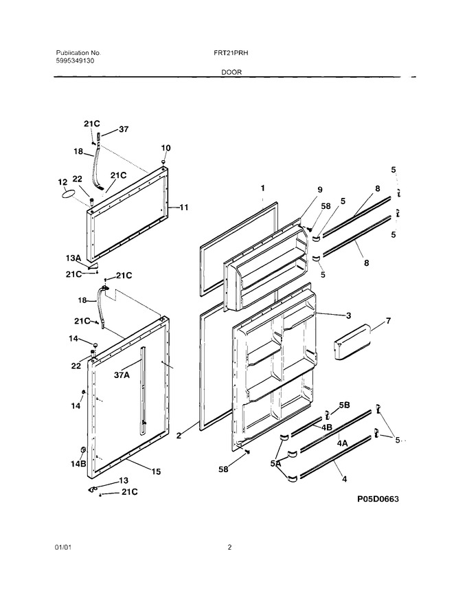 Diagram for FRT21PRHW7