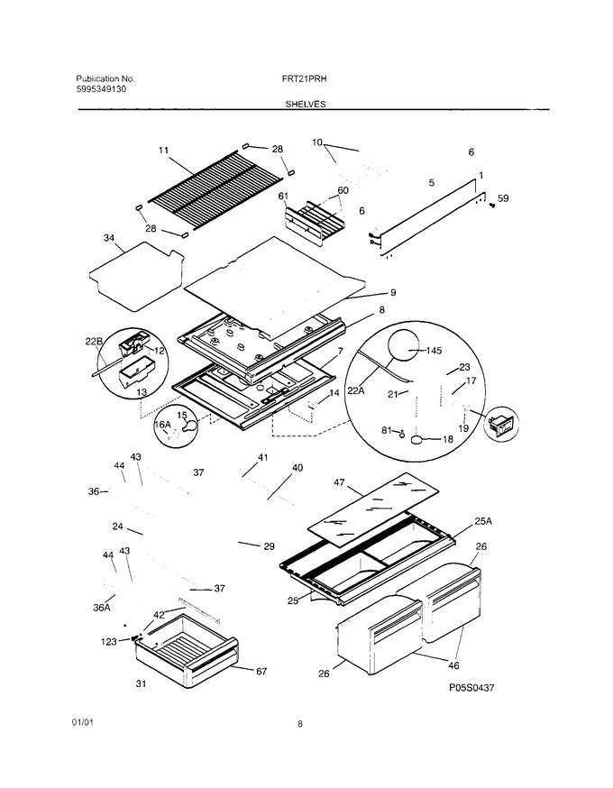 Diagram for FRT21PRHW7