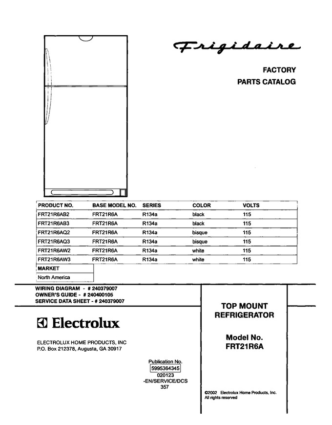 Diagram for FRT21R6AB3
