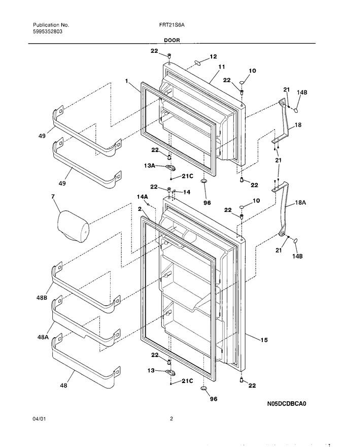Diagram for FRT21S6AB0