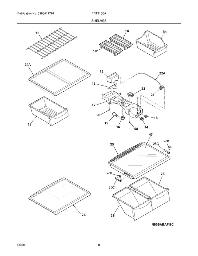 Diagram for FRT21S6AW8