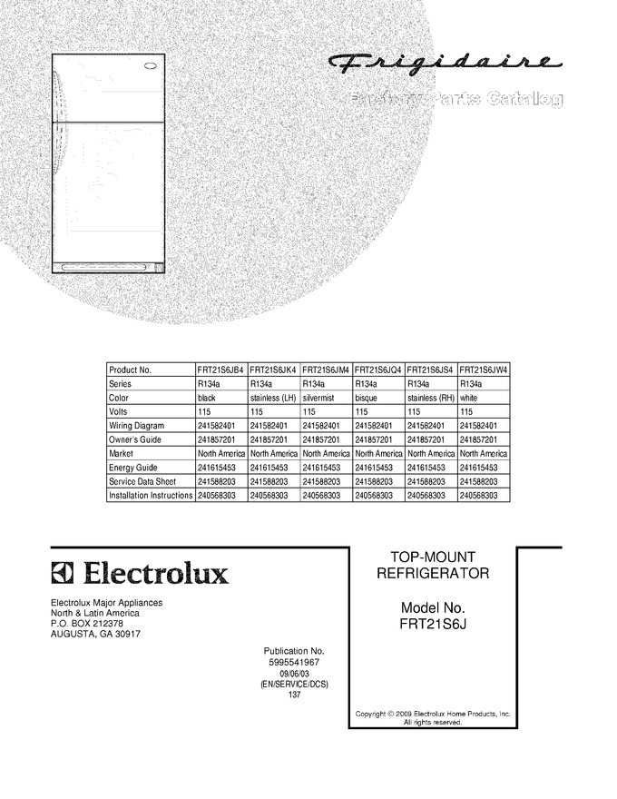 Diagram for FRT21S6JS4