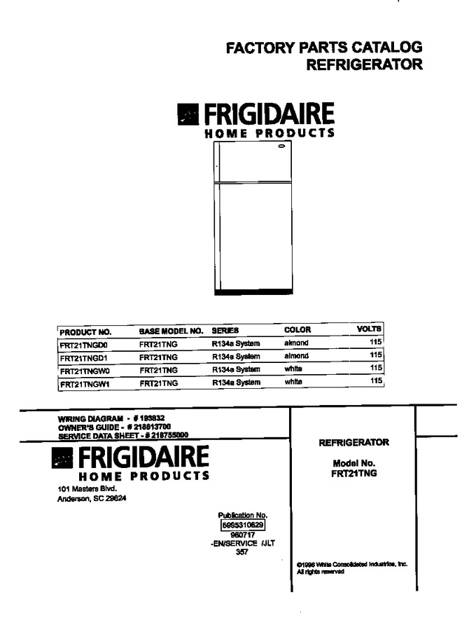 Diagram for FRT21TNGW1