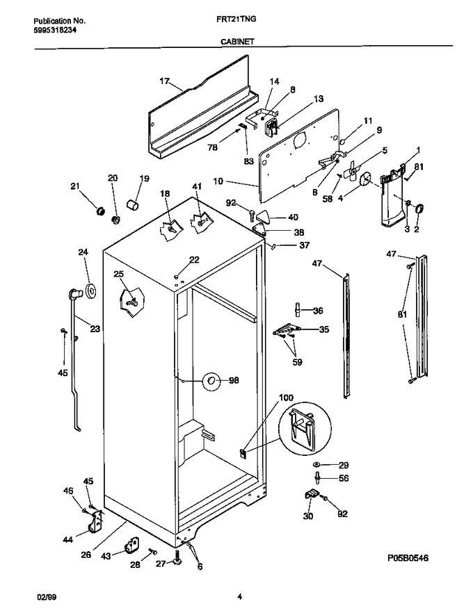 Diagram for FRT21TNGW3