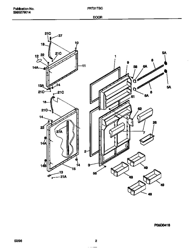 Diagram for FRT21TSCW2