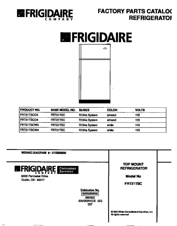 Diagram for FRT21TSCD3