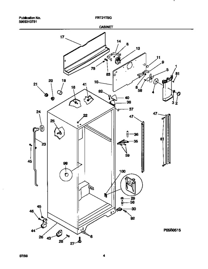 Diagram for FRT21TSGD0