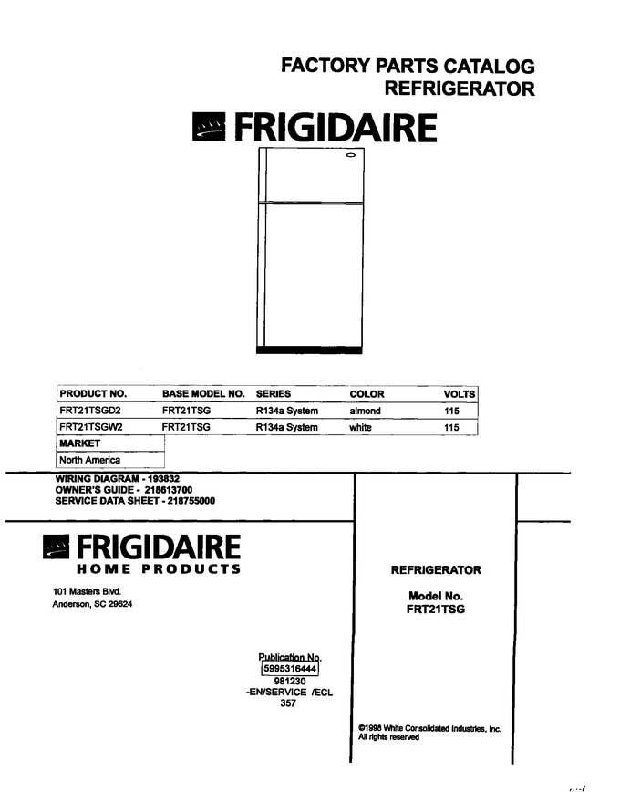 Diagram for FRT21TSGD2
