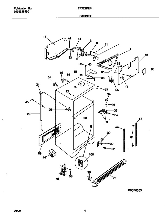 Diagram for FRT22INLHD3