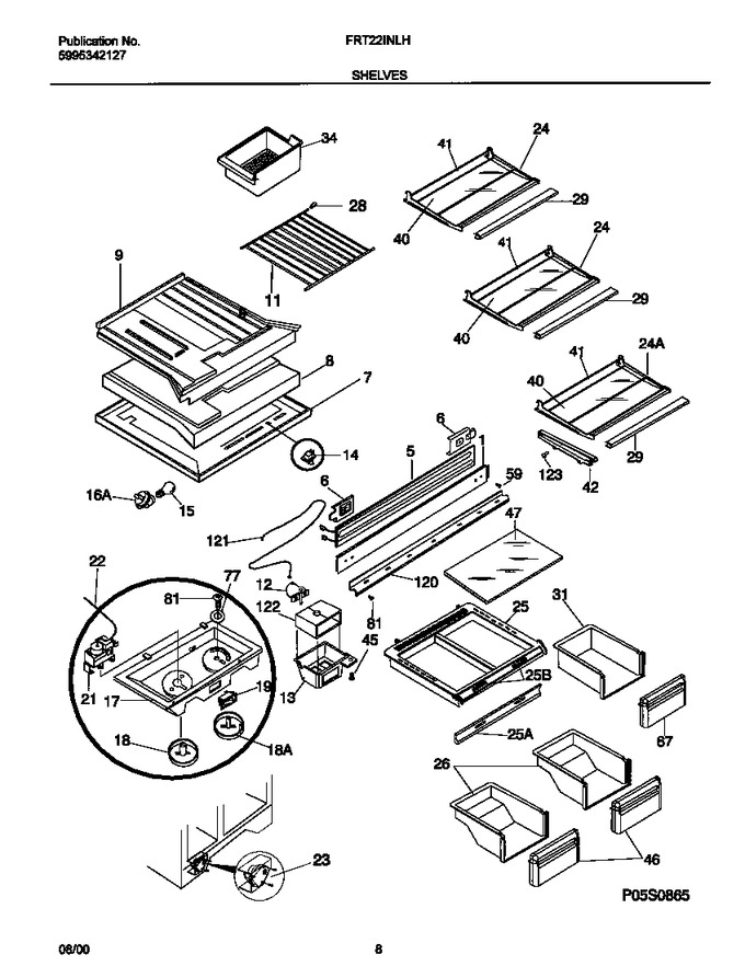 Diagram for FRT22INLHD4