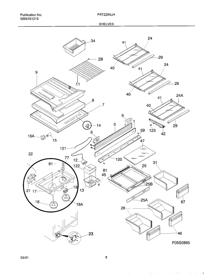 Diagram for FRT22INLHB5