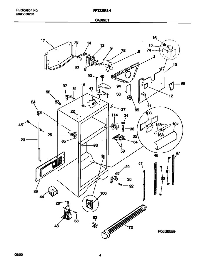 Diagram for FRT22IRSHK3