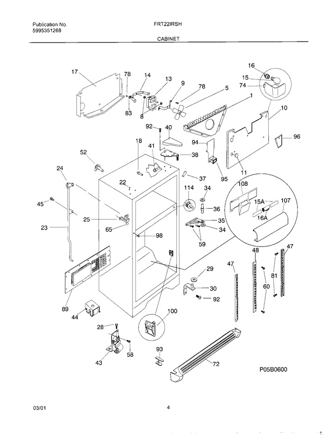 Diagram for FRT22IRSHK5
