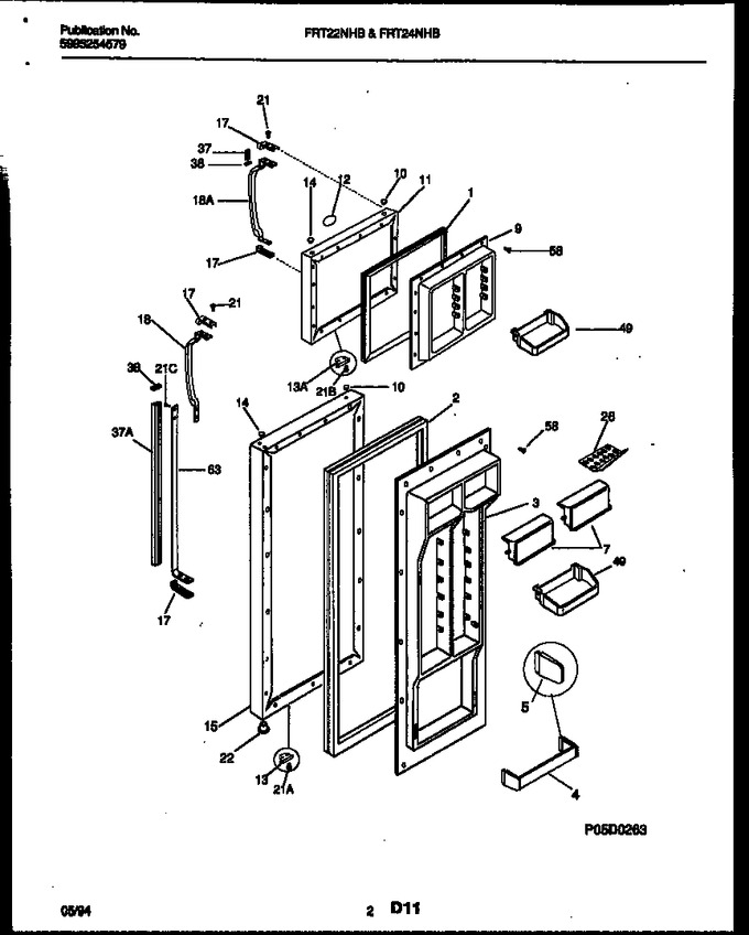 Diagram for FRT22NHBD0