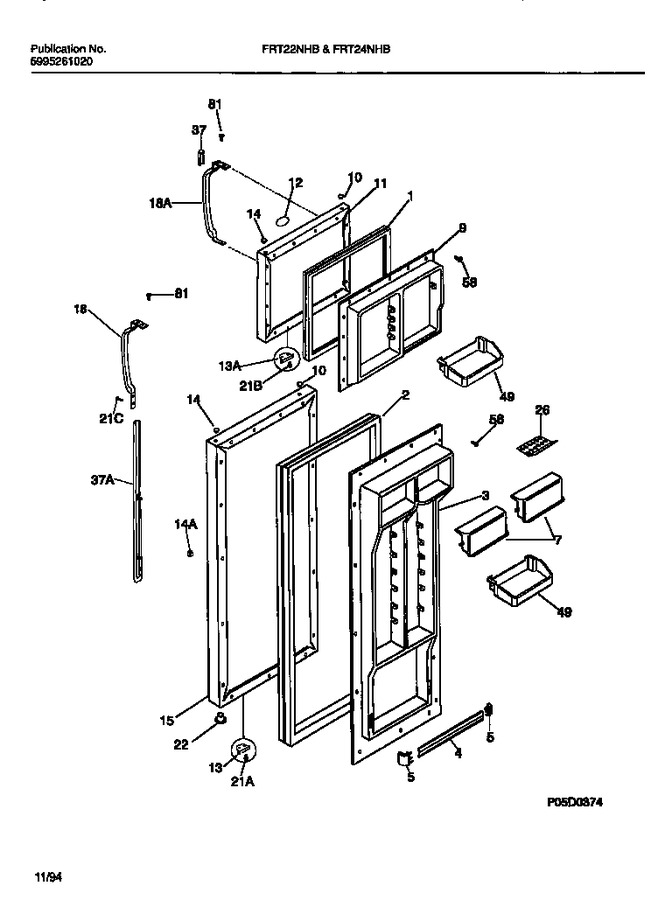 Diagram for FRT22NHBW2