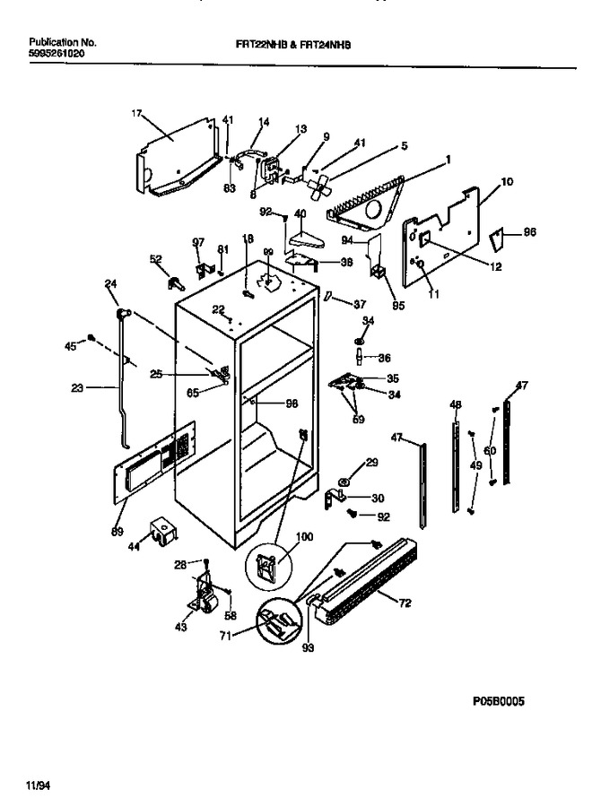 Diagram for FRT22NHBD2
