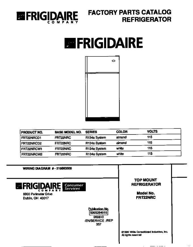 Diagram for FRT22NRCD2