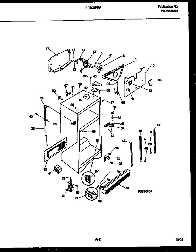 Diagram for FRT22PRAW0