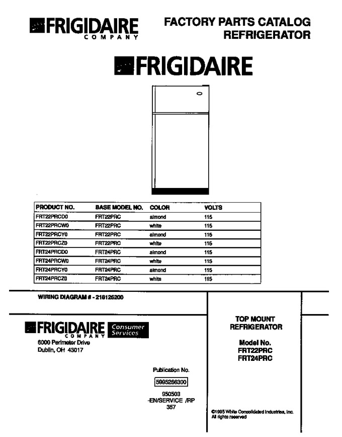 Diagram for FRT24PRCW0