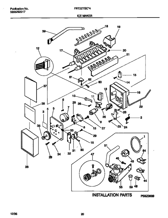 Diagram for FRT22RGCW4