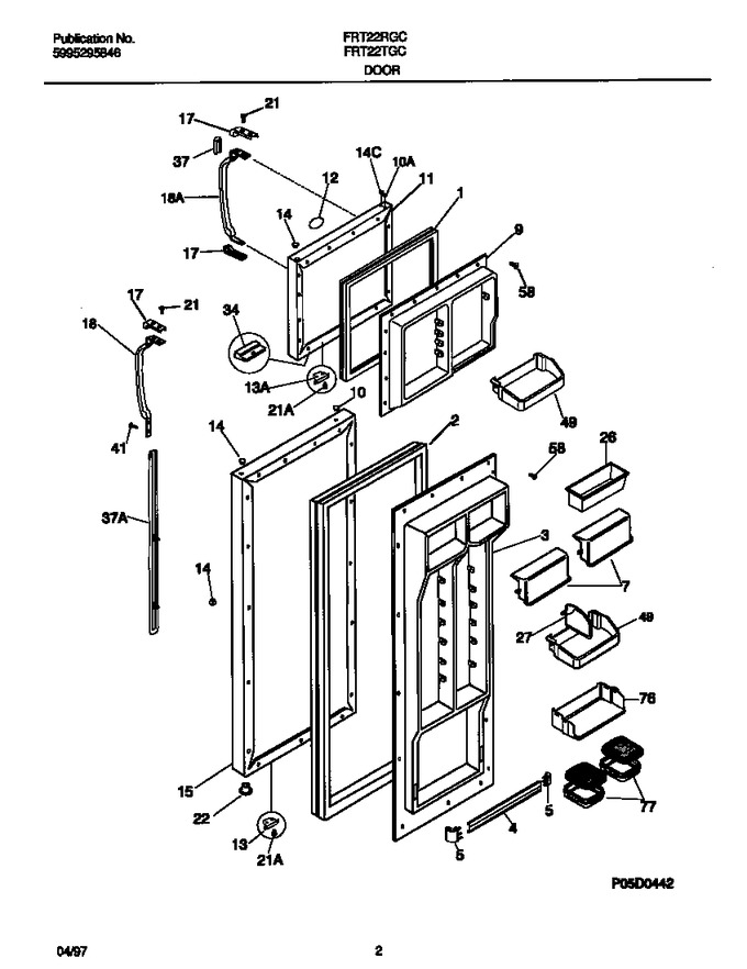 Diagram for FRT22RGCB5