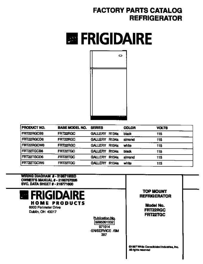 Diagram for FRT22TGCD6