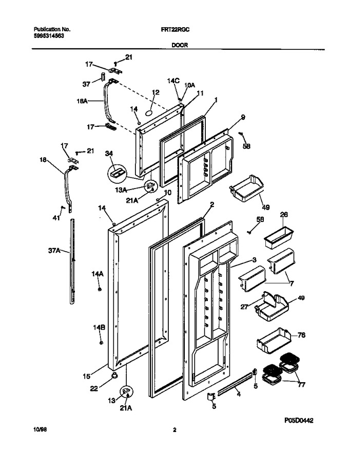 Diagram for FRT22RGCW9