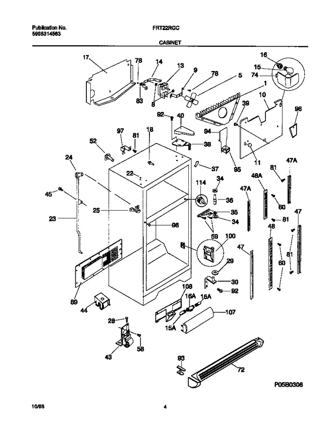 Diagram for FRT22RGCB9