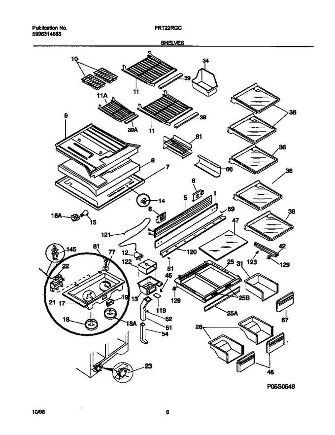 Diagram for FRT22RGCW9