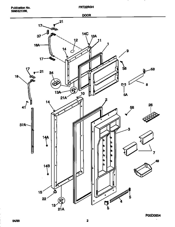 Diagram for FRT22RGHB0