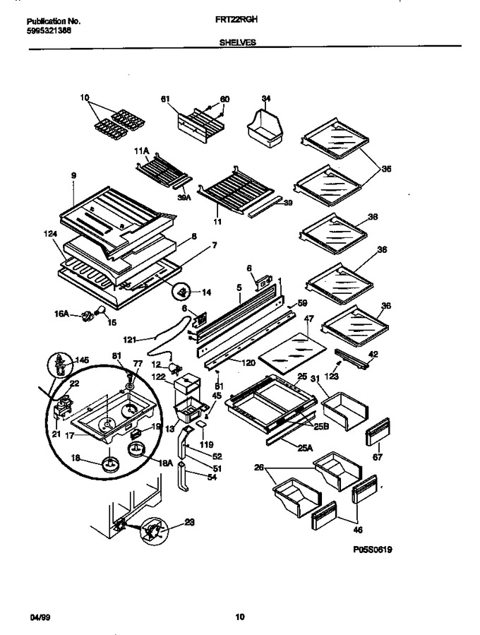 Diagram for FRT22RGHW0