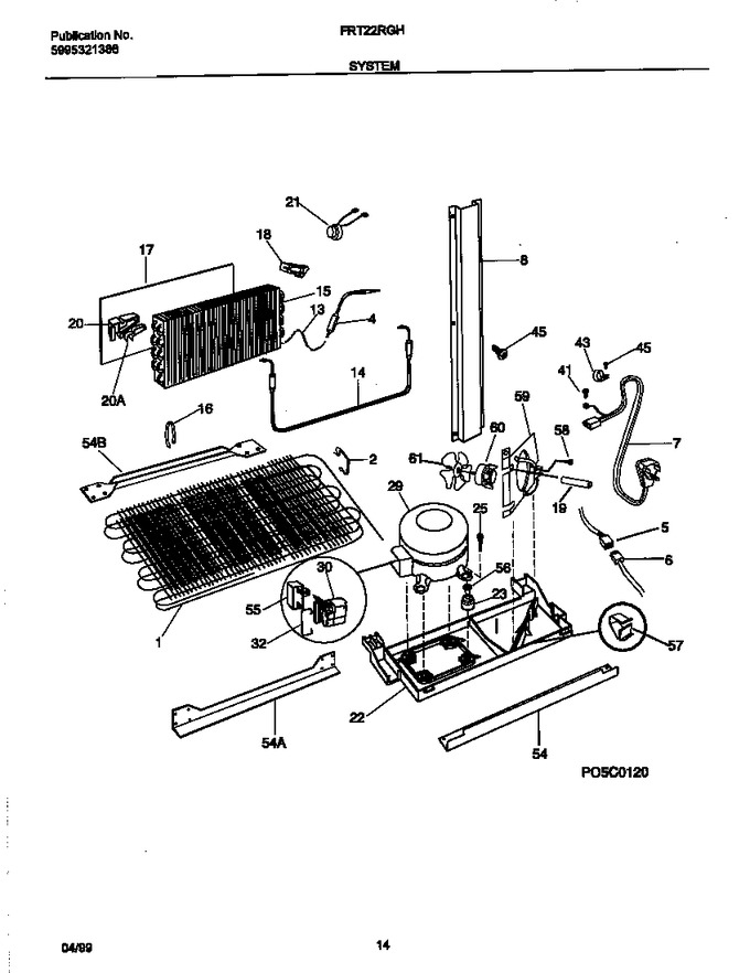 Diagram for FRT22RGHW0